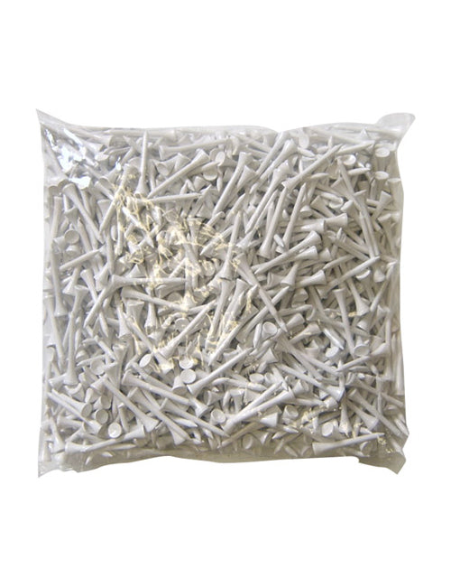 Plain Wood Golf Tee Bulk 2 1/8" | #1001