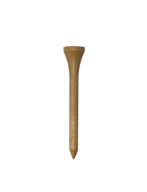Plain Wood Golf Tee Bulk 2 3/8" | #1002