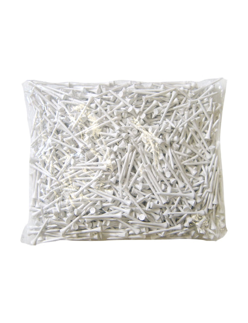 Plain Wood Golf Tee Bulk 2 3/8" | #1002