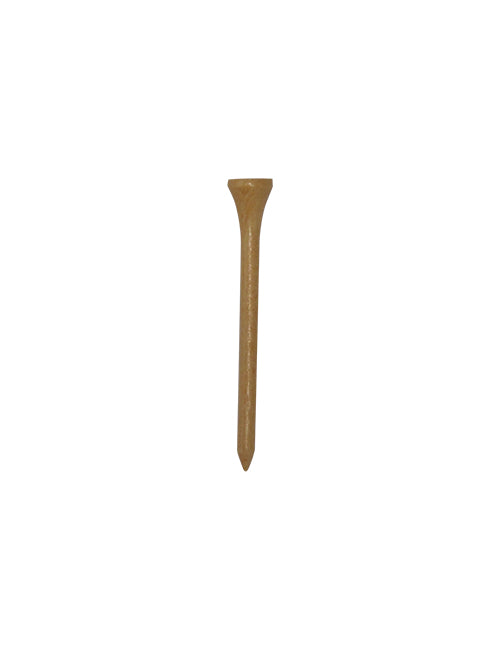Plain Wood Golf Tee Bulk 2 3/4" | #1003