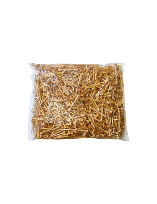 Plain Wood Golf Tee Bulk 2 3/4" | #1003
