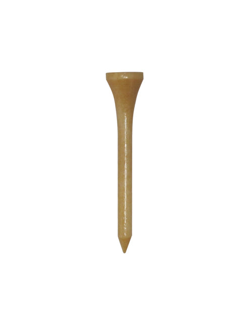 Plain Wood Golf Tee Prebagged 2 1/8" | #1101