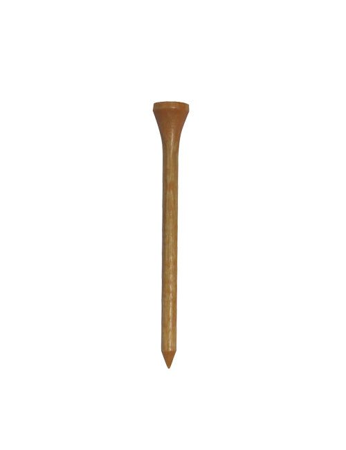 Plain Wood Golf Tee Prebagged 3 1/4" | #1104