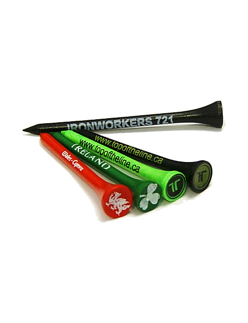 Printed 2-3/4" Wood Golf Tee | #1223P