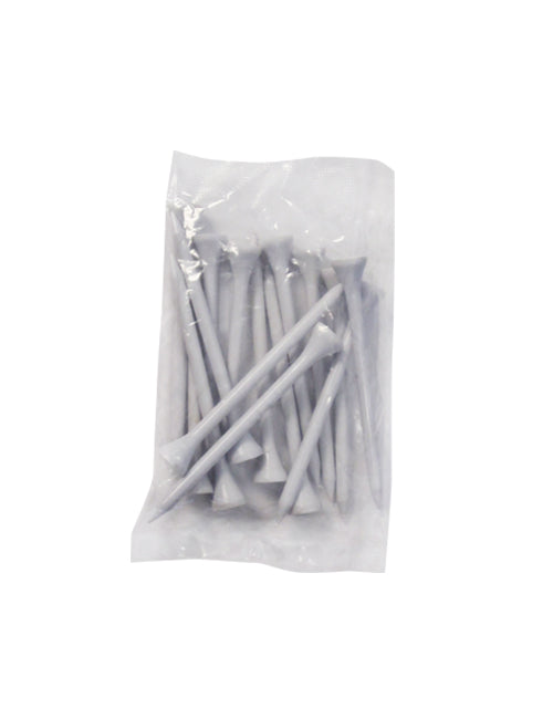 Plain U-Bio Golf Tee Prebagged 3 1/4" | #1714