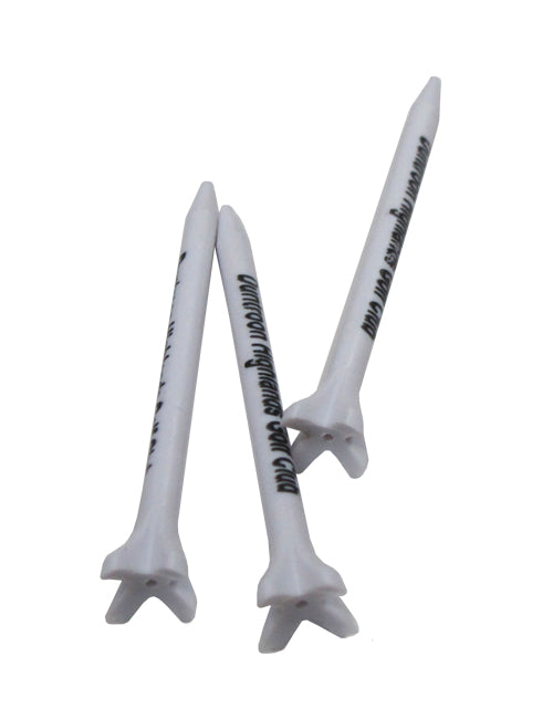 Printed U-Bio 4-Prong Golf Tee 2-3/4" - #1793P