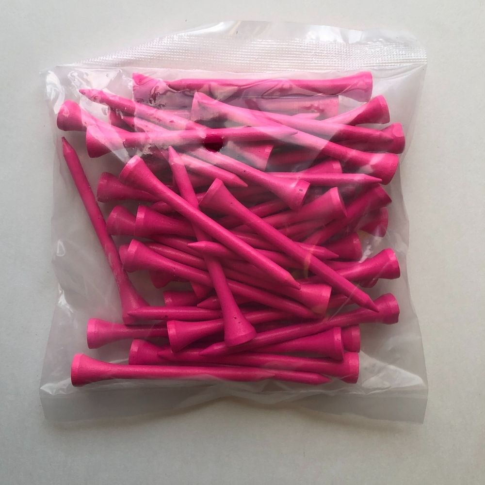 2-3/4" Premium Wood Golf Tees Bulk - 500 Count | #234bulk