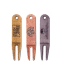 Rounded Top Metal Resort Divot Tool | #3002D