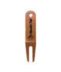 Printed Rounded Top Metal Resort Divot Tool - #3002P