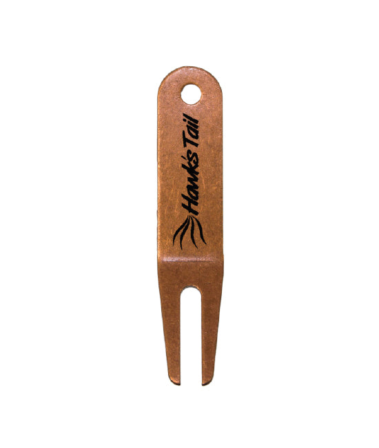Printed Rounded Top Metal Resort Divot Tool - #3002P