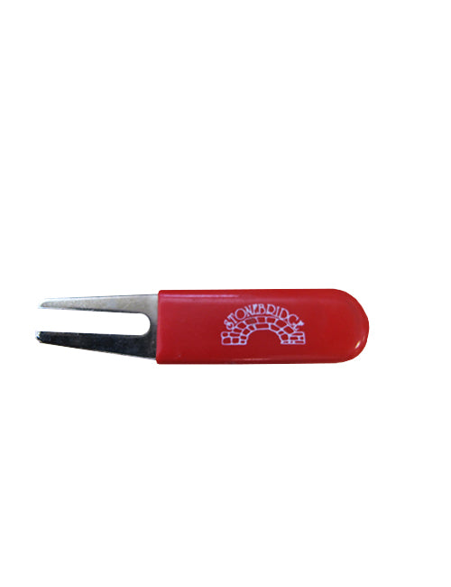 Printed Rounded Top Metal Resort Divot Tool | #3002P
