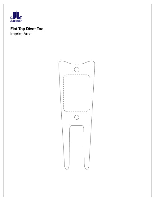Flat Top Divot Tool - #3014 - JLC Golf Shop