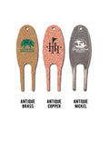 Oval Printed Metal Divot Tool | #3015P