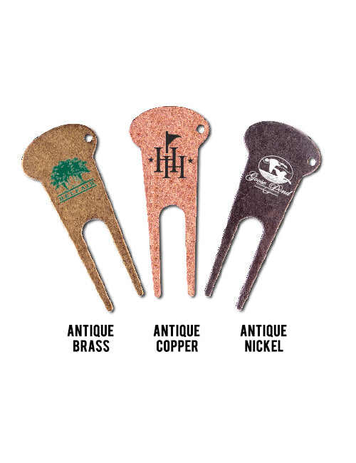 Mushroom Top Printed Metal Divot Tool | #3016P