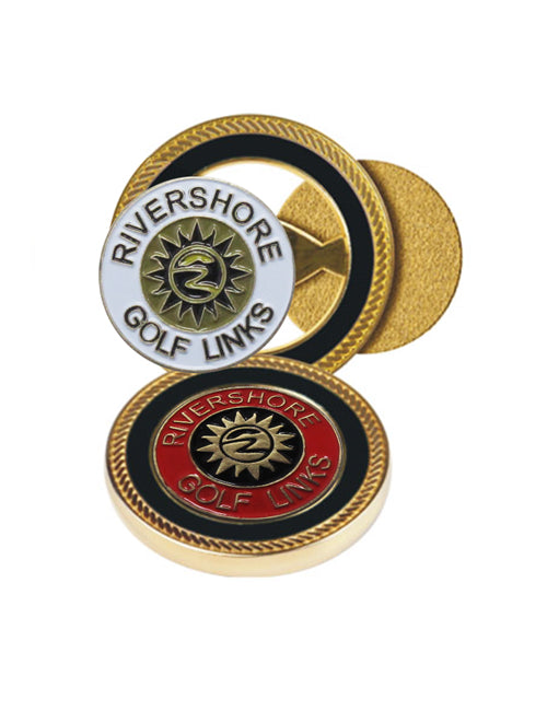 Collector Coin with 2 Markers in 2 Sizes - #4011 - JLC Golf Shop