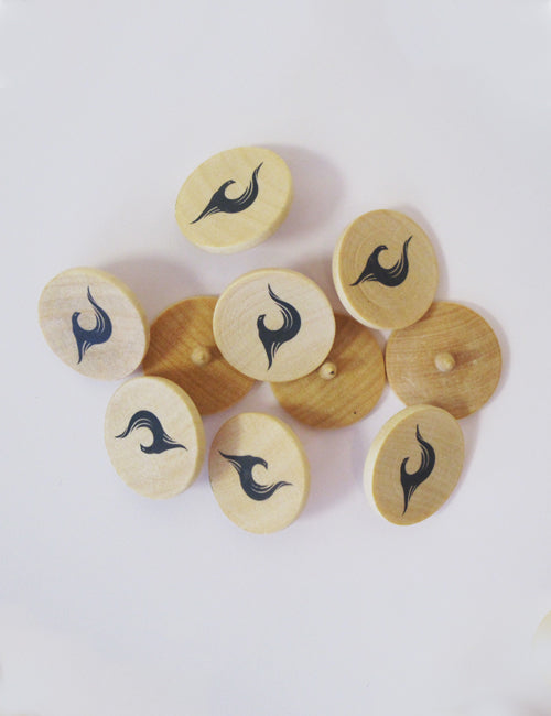 Wood Marker, Size 1" | #4104P