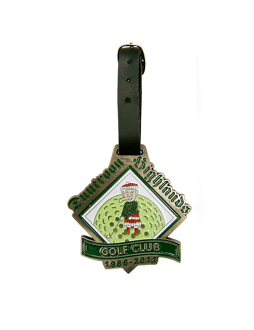 2" Metal Cast Bag Tag - #MT200