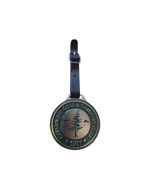 3.5" Metal Cast Bag Tag - #MT350
