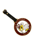 3" Metal Cast Bag Tag - #MT300