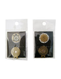 Brass Hat Clip with Custom Marker - #5004 - JLC Golf Shop
