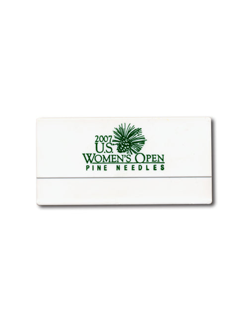 Rectangle Slot PVC Name Tag | #501011S