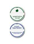Circular Slot PVC Tag - #501012S - JLC Golf Shop
