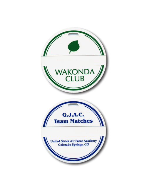 Circular Slot PVC Tag - #501012S - JLC Golf Shop
