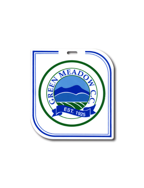 Rounded/Edged Rectangle Slot PVC Tag | #501015S