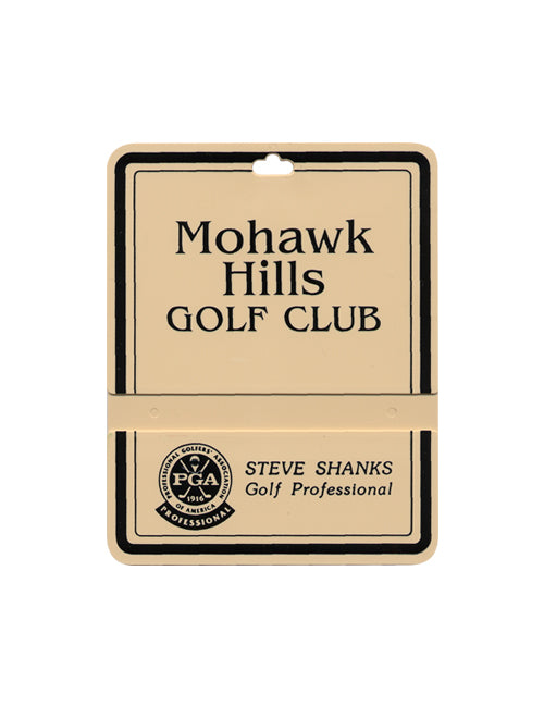 Standard Slot PVC Tag | #50101S