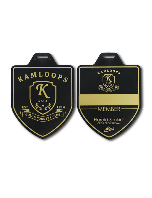 Shield PVC Tag | #50105