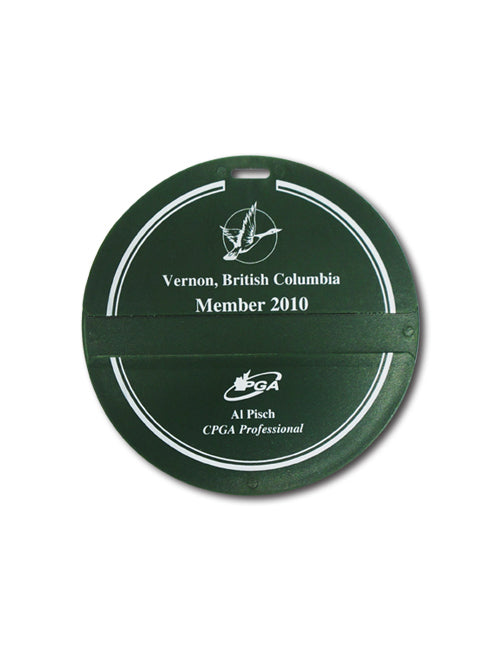 Ellipse Slot PVC Tag - #50106S - JLC Golf Shop