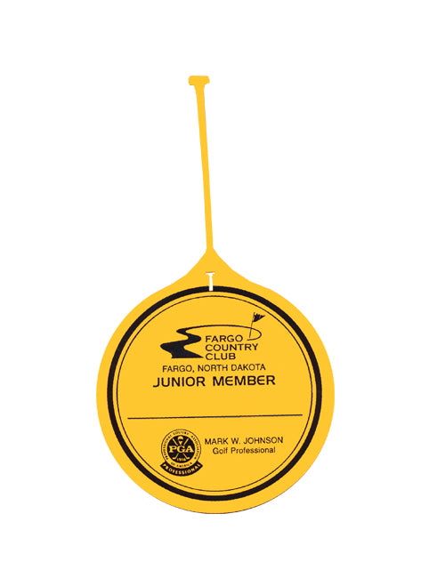 Racquet PVC Tag | #50107