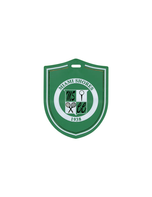 Crest PVC Tag - #50109 - JLC Golf Shop