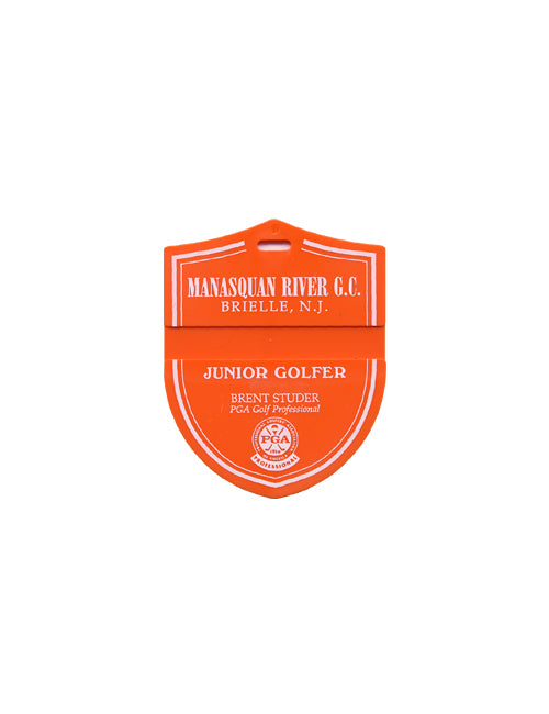 Crest Slot PVC Tag - #50109S - JLC Golf Shop