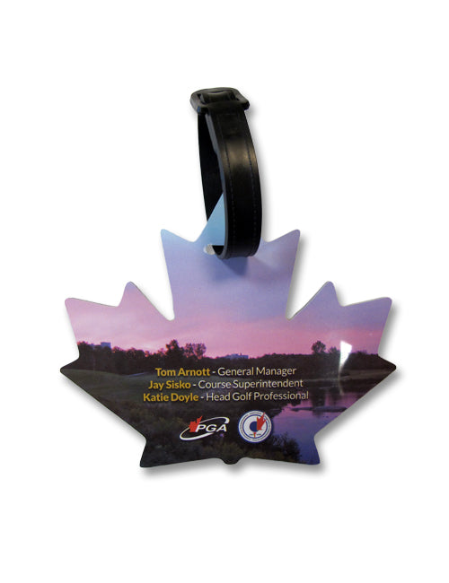 Maple Leaf Image ST Bag Tag | #5025H