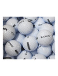 White 2 PC Range Ball with strip | #6001