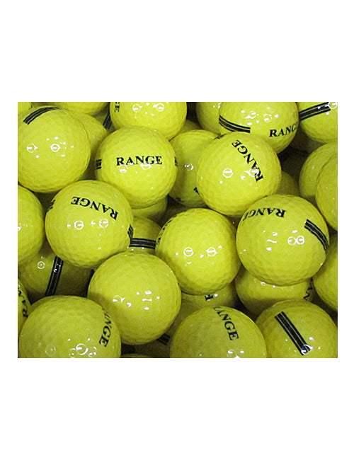 Yellow 2 PC Range Ball with strip | #6002