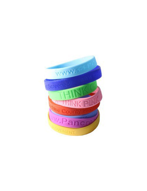 Classic Silicone Wristband Debossed - #6120 - JLC Golf Shop