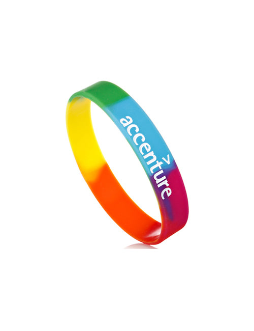 Multi Colored Wristband Printed | #6143