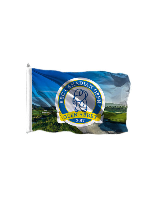 Full Color Print Golf Flag-front | #6210T1