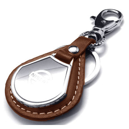 Leather Keychain Oval - #6301 - JLC Golf Shop