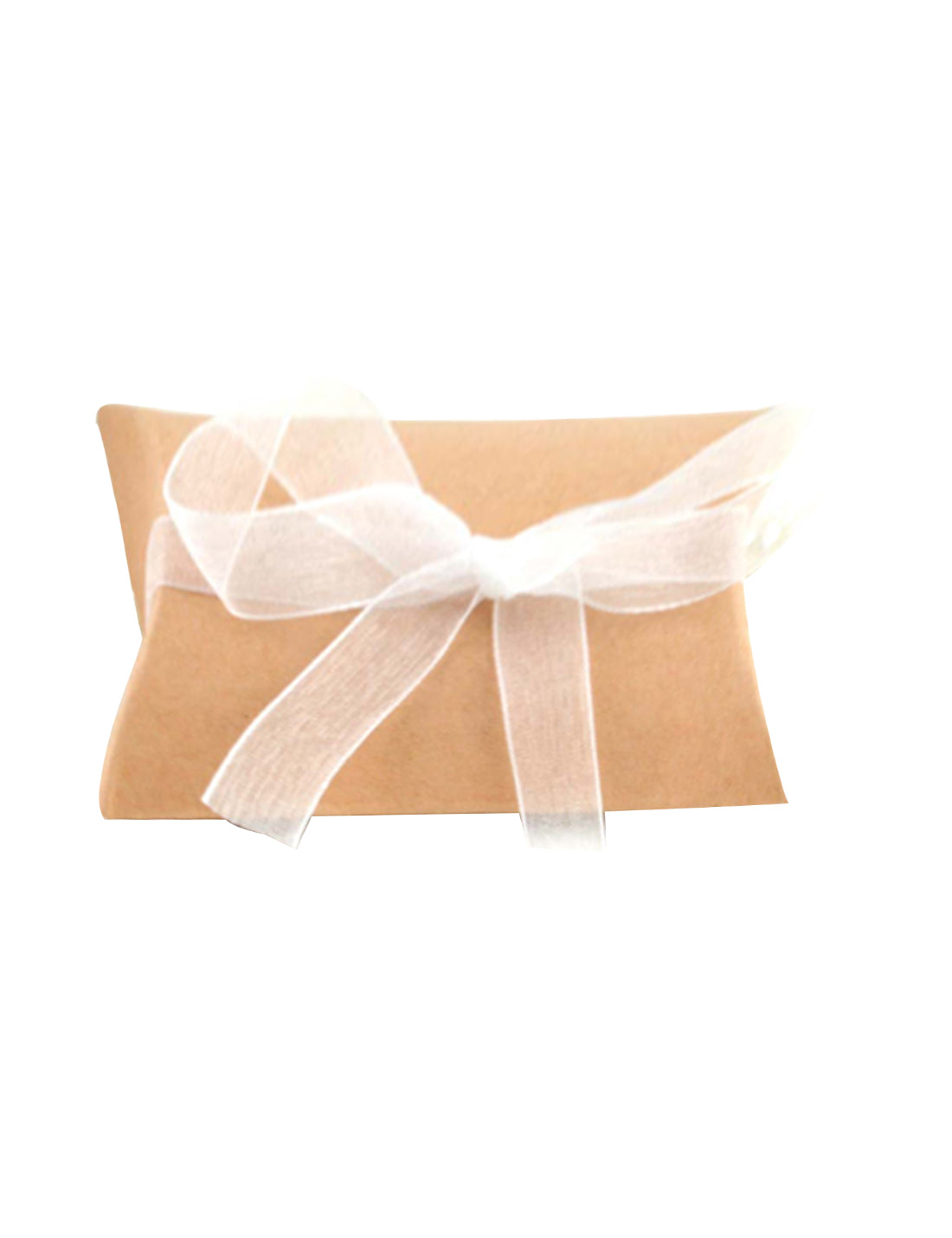 Natural Pillow Box with 10 Golf Tees | #714