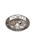 2 1/4" x 3 1/4" Fine Pewter Belt Buckle