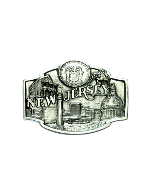 2 1/2" x 3 1/2" Fine Pewter Belt Buckle