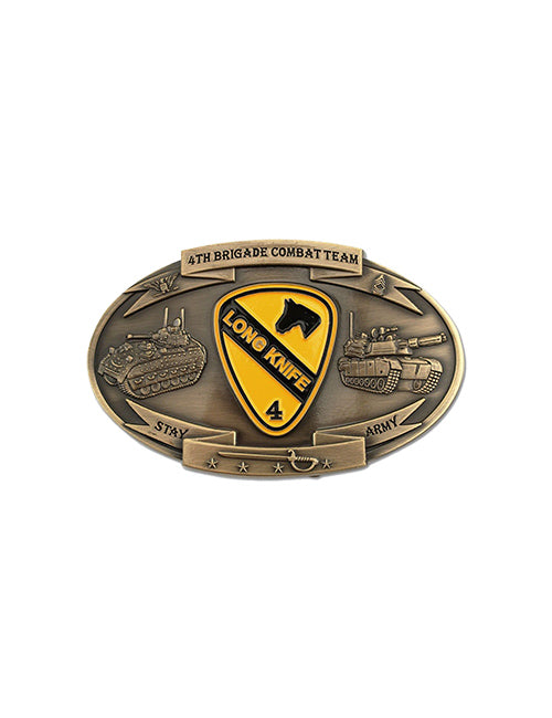 2 1/2" x 3 1/2" Zinc Cast Belt Buckle