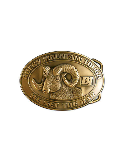 3" x 4 1/2" Zinc Cast Belt Buckle