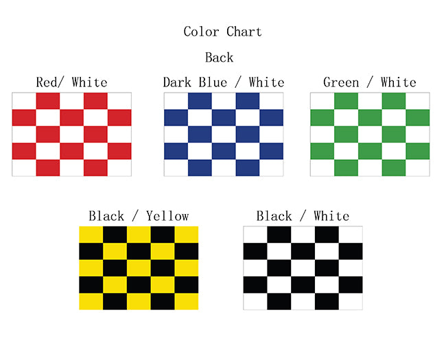 Checkered Golf Flag | #6213