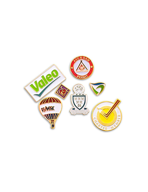 1/2" Soft Enamal Budget Lapel Pins - #LPBS100