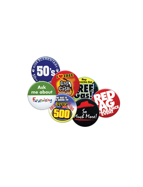 1" Printed Lapel Pins - #LPP101