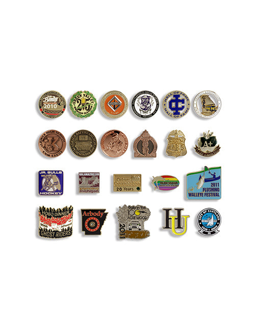 1" Soft Enamal Lapel Pins - #LPS102